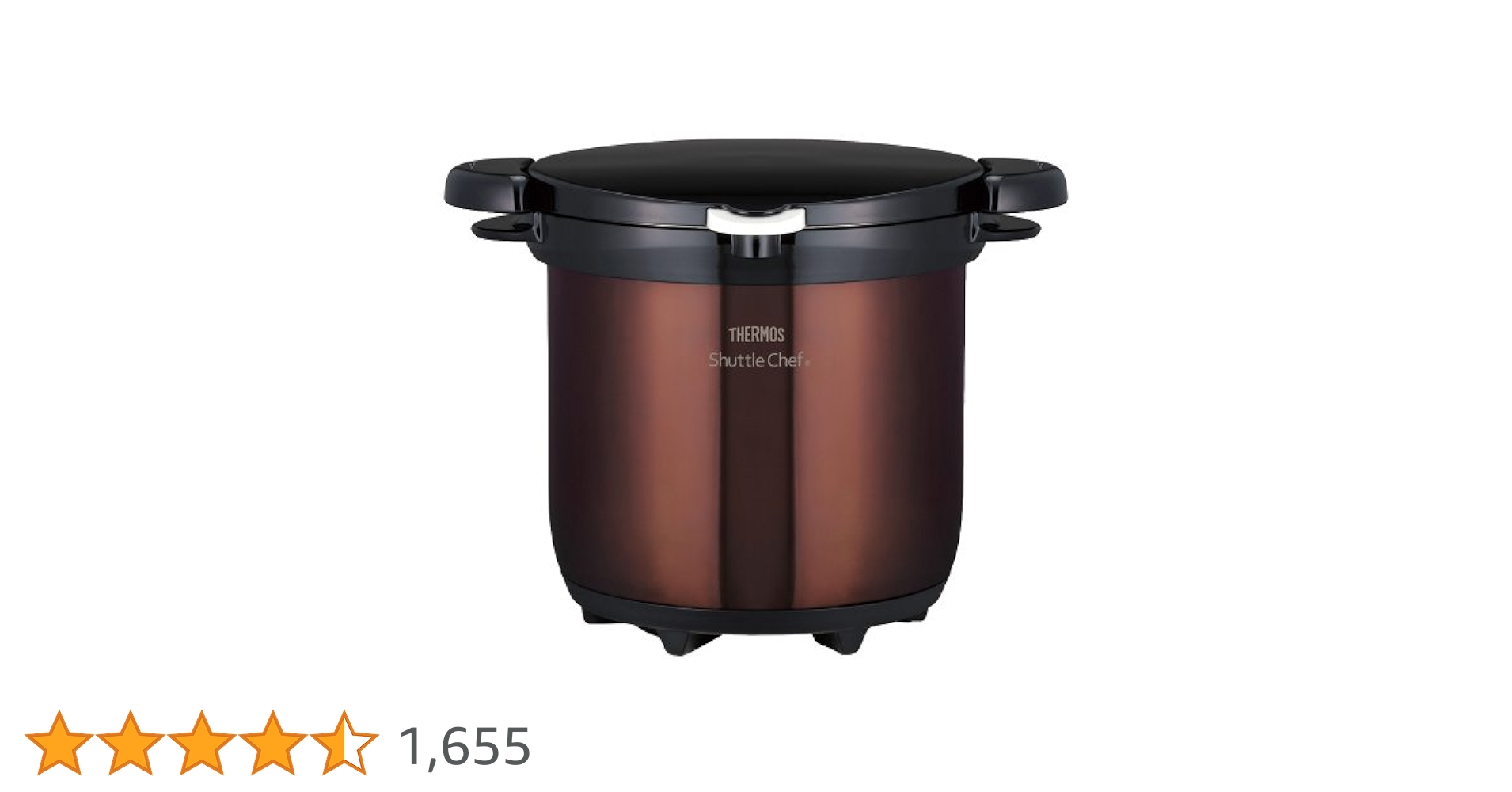 【新品】THERMOS 真空保温調理器 シャトルシェフ4.5L モノホワイト 公式通販】真空保温調理器シャトルシェフ KBK-4500 モノホワイト